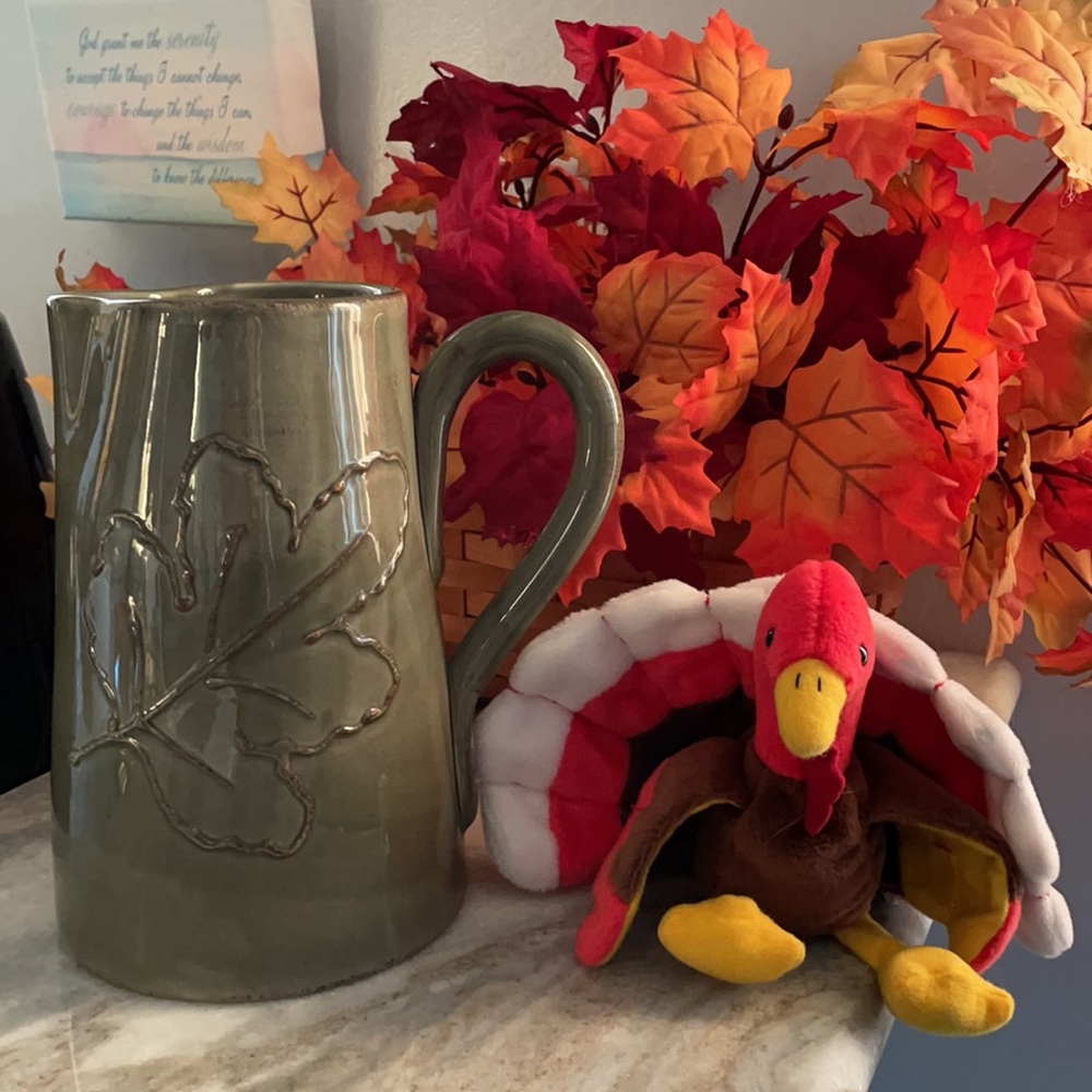 Italian Ceramic Pitcher - Picture 2 of 5